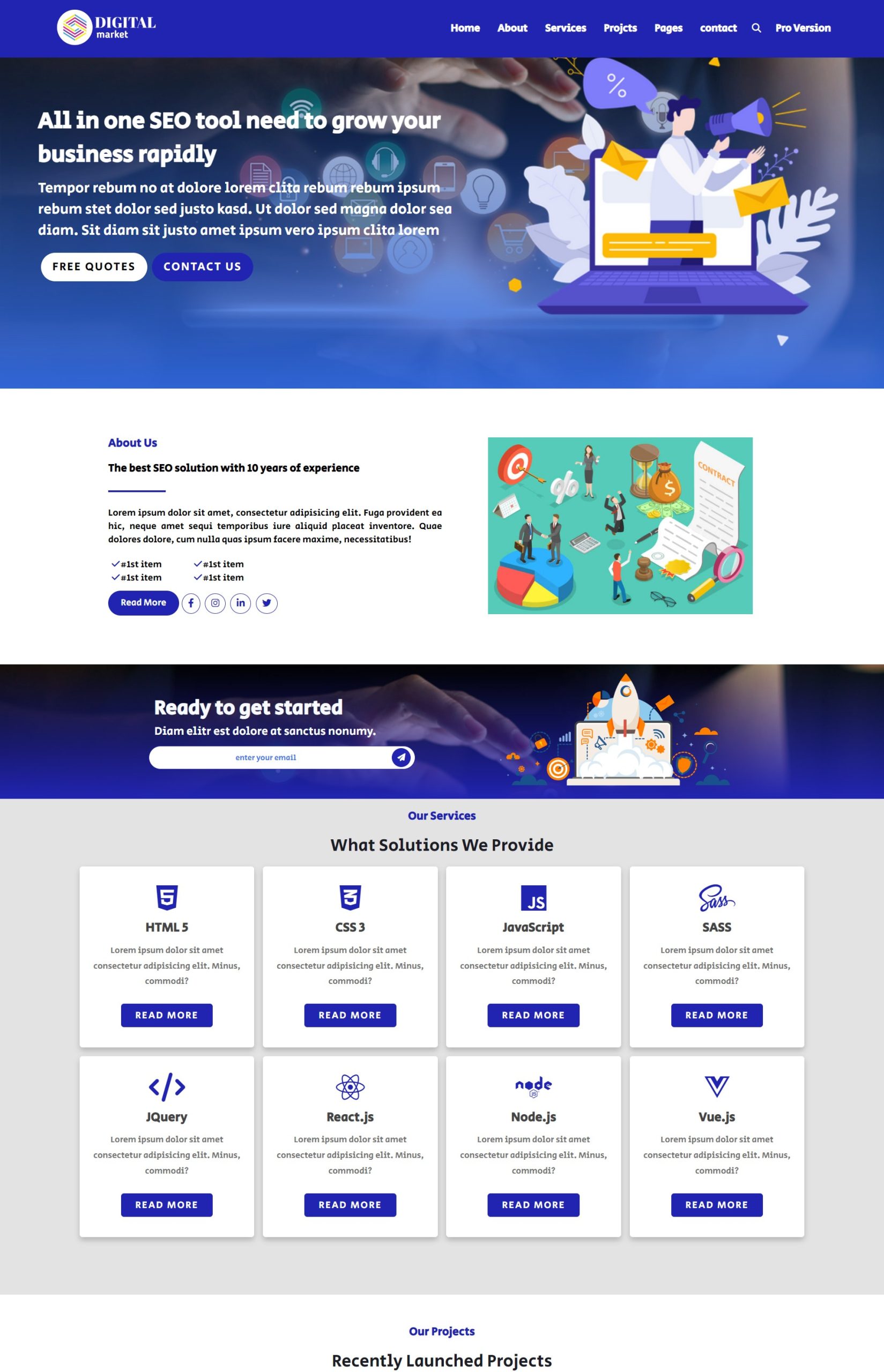 seo agency website template free download, free website template download